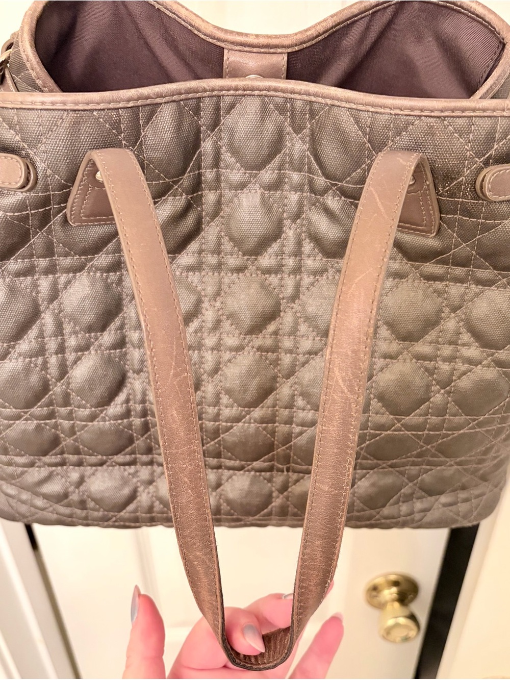 Christian Dior Cannage Panarea Bag - Picture 9 of 16